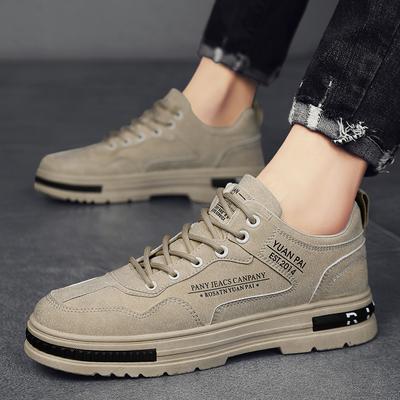 Summer New Fashion Trend Outdoor Flat Bottom High Top Men's Boots Comfortable and Lightweight Work Wear Shoes