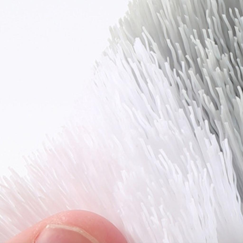 Corner Scrubber Brush V Shape  S Mirror Water Wiper Scrape and Brush for Shower Bathroom Tiles Kitchen Household