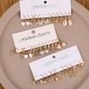 Fashion 18 Pairs Of Lady Earrings Boho Snake Butterfly Mushroom Lock Zircon Pearl Love Earring Sets for Women 2024 Jewelry Gifts