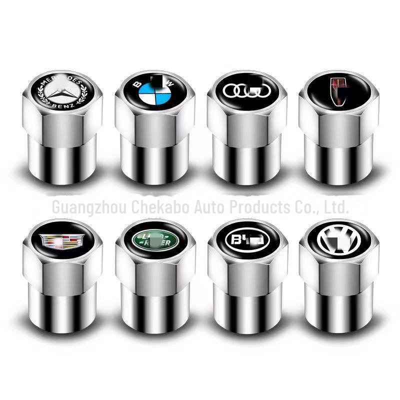 Metal Universal Modified Car Tire Valve Cap for M Standard, Valve Core Cap for Modified Cars.