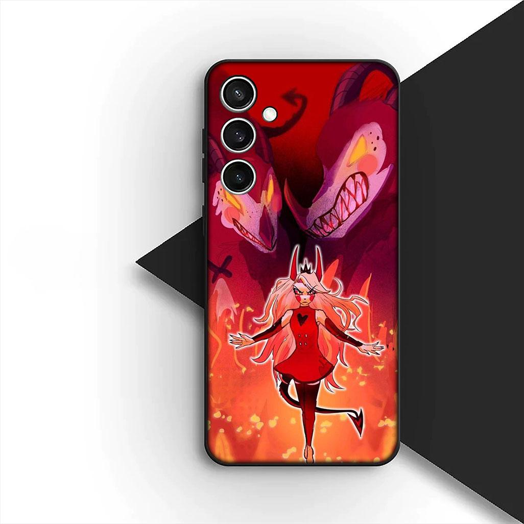 

for Samsung Galaxy A35 A36 A55 A26 A05 A06 A14 A50 A51 A53 A54 A12 A13 A23 Case Dust H-Hazbins Charile Hotels Angel Alastor Galaxy A12