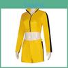 The Bride Yellow Cosplay Costume For Women Killer Bill Cosplay Suit For Halloween