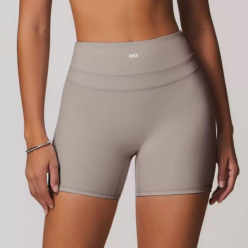 Oiob Three Points Buttock Lifting Yoga Shorts Women's High Waist Slimming Nude Feel Running Fitness Tight Jump Rope Sports Pants