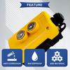 Xiatiosann DC 12V Dump Trailer Remote Control Waterproof Momentary Control Switch for Tipping Electric and Lifting Platforms with Fork Connectors