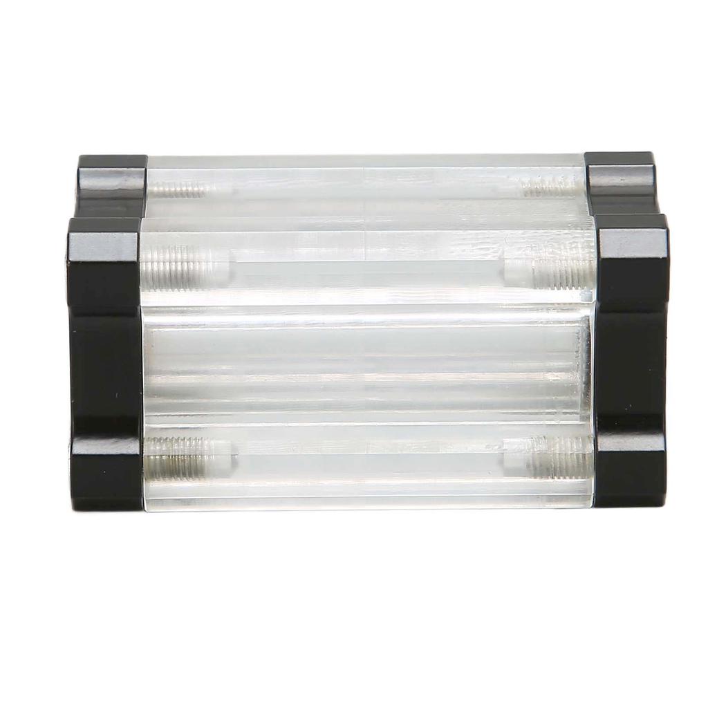 Water Cooling System Filter 40 Mesh Single Sided Filter Computer Water Cooling System Brass Acrylic G1 4 Thread Liquid