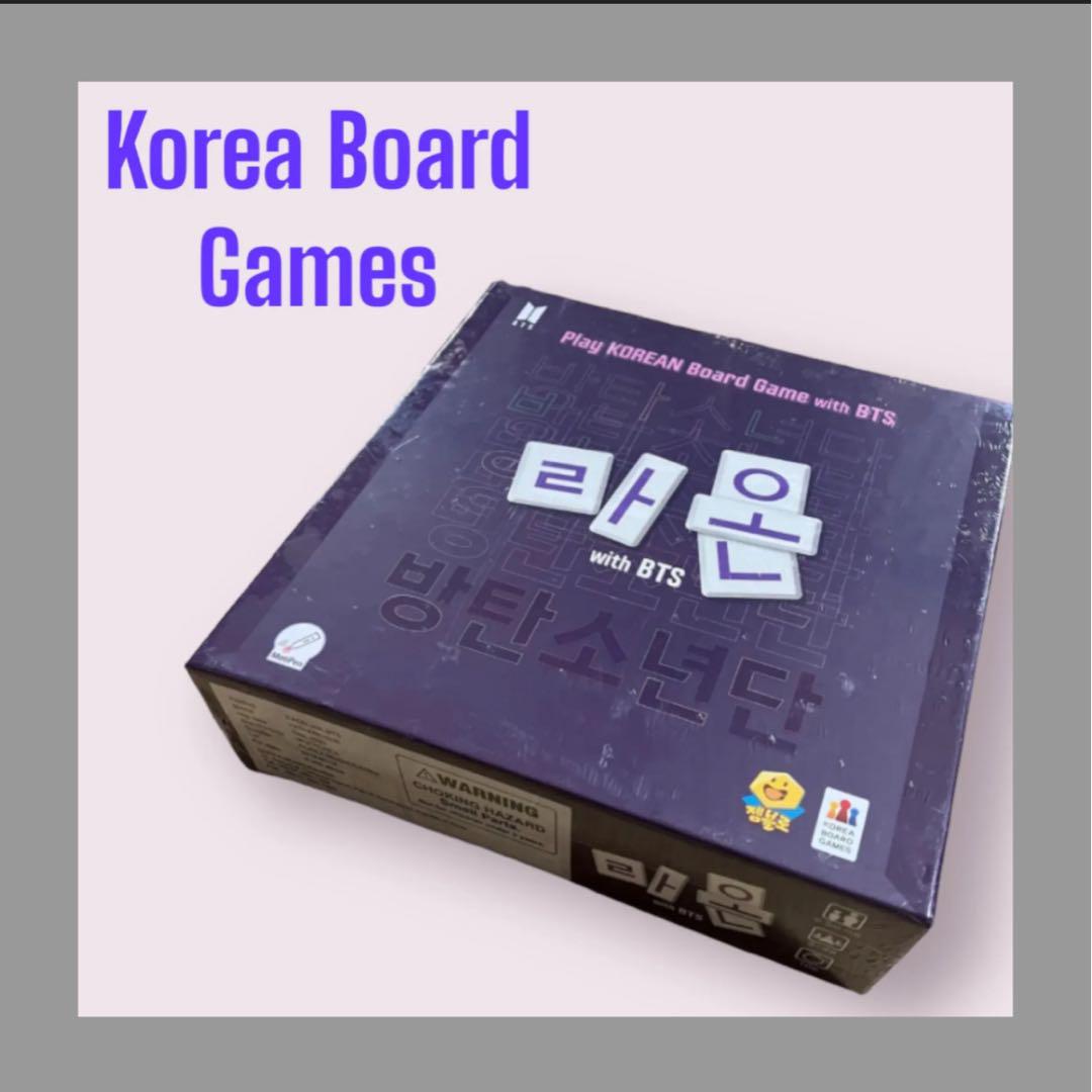 

[Б/У] {Бесплатная доставка} Раон с BTS Корейская настольная игра для семьи (2-4 игрока)