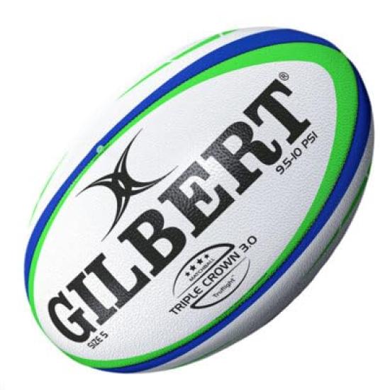 

Gilbert Triple Crown 5 Rugby Ball Select Stock 3.0 No. (GB9186) чёрный