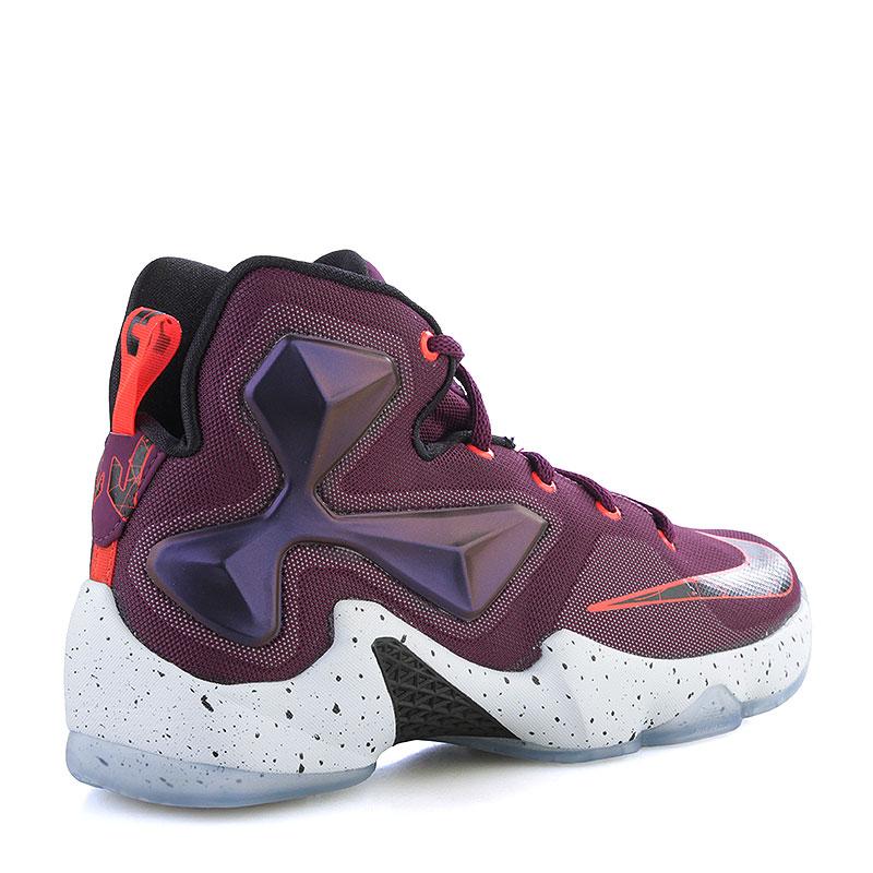 Nike Lebron 13 Abrasion Resistant High top Children's Basketball Shoes Black Teenagers 808709-500