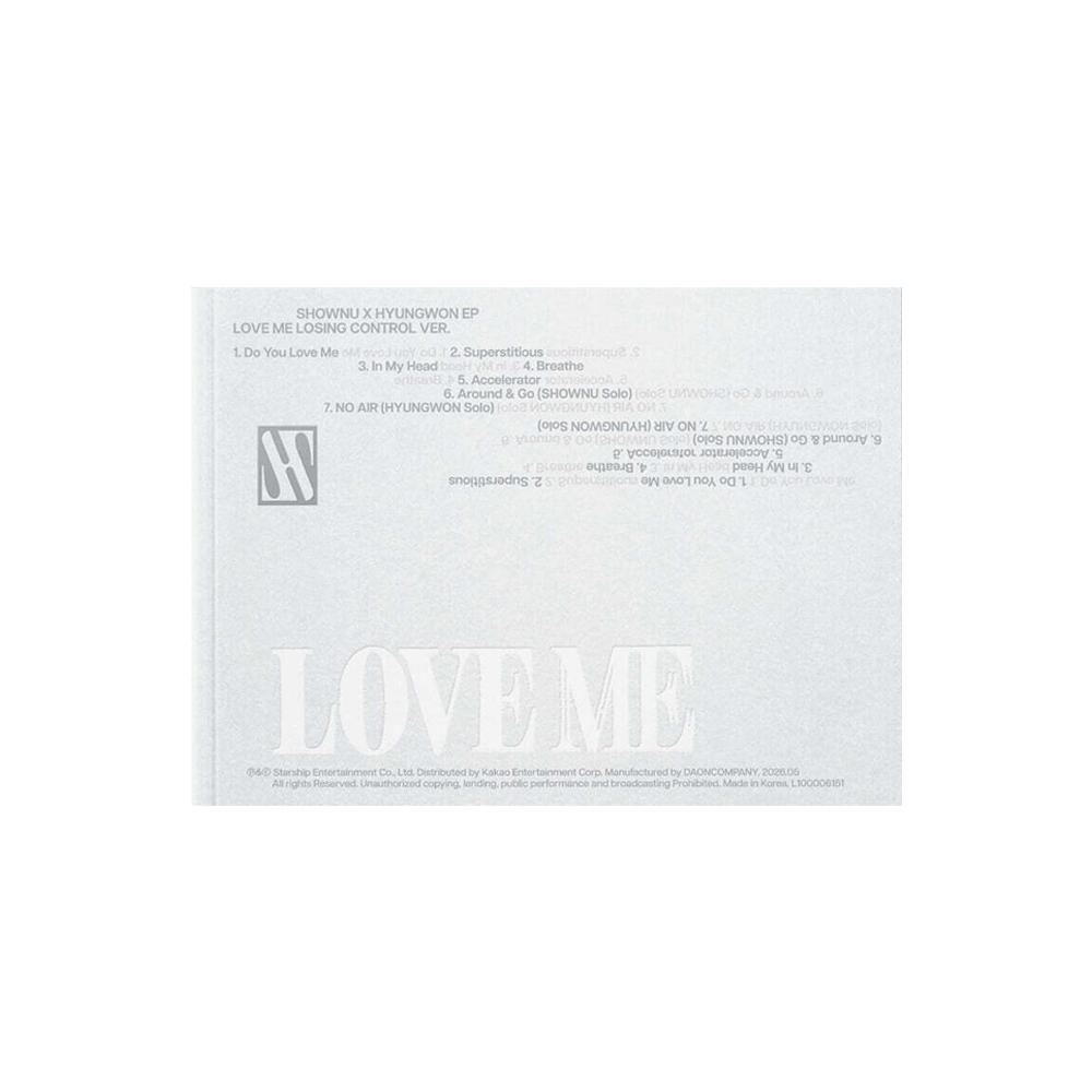 [Pre-order] SHOWNU X HYUNGWON - EP : LOVE ME