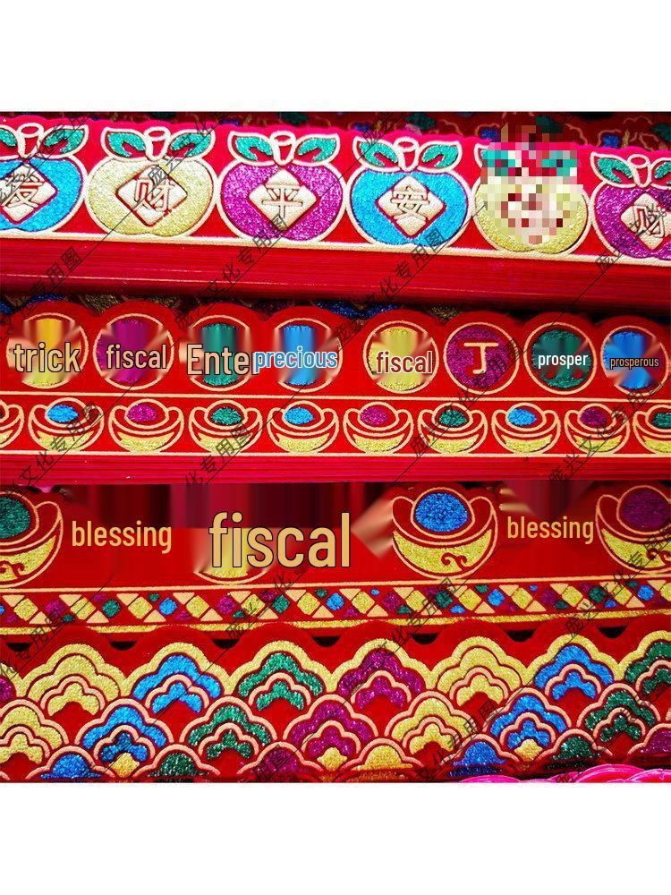 Mid-Autumn Festival Exquisite Folding Paper Tower Ornament Gift 2 Sheets