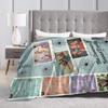 The Summer I Turned Pretty Flannel Throw Blankets Cousins Beach for Bedding Throws Knitted Blanket Travel Warm Portable Quilt