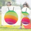 Jumping Ball Sports Hopping Exercise Colorful 18in Indoor and Outdoor Games Bouncing with