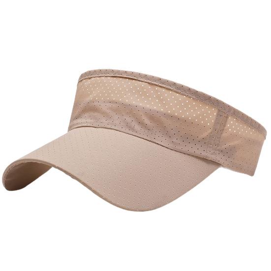 Women Hat Unisex UV Protection Empty Top Sunscreen Tennis Cap for Running