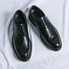 Brogues alla moda, scarpe casual da uomo in pelle, mocassini, scarpe a blocchi cucite a mano, design lusso s, scarpe sociali, slip-on