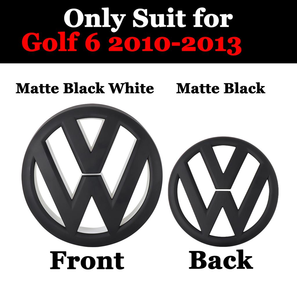 Pentru VOLKSWAGEN VW Emblema Capotă Față Mașină Portbagaj Spate Insignă 3D ABS Înlocuire Pentru Volkswagen VW Golf 6 MK6 2010 2011 2012 2013 Dec