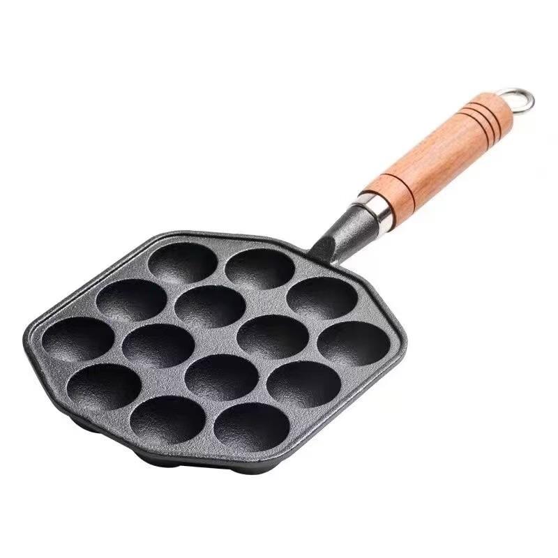 Uotu Cast Iron Takoyaki Pan