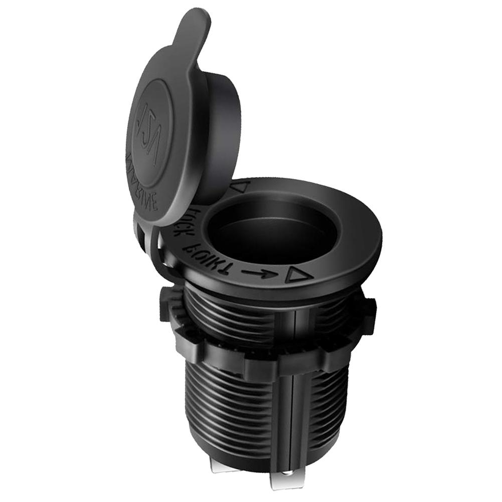 12-24V Zigarettenanzünder-Stecker Wasserdicht mit Kabel Auto Zigarettenanzünderbuchse für Auto LKW Motorrad Boot