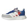 Adidas Originals Retropy F2 Fabric Comfortable Soft Low Top Casual Shoes Kids Sneakers Light-Gray Blue JS2477