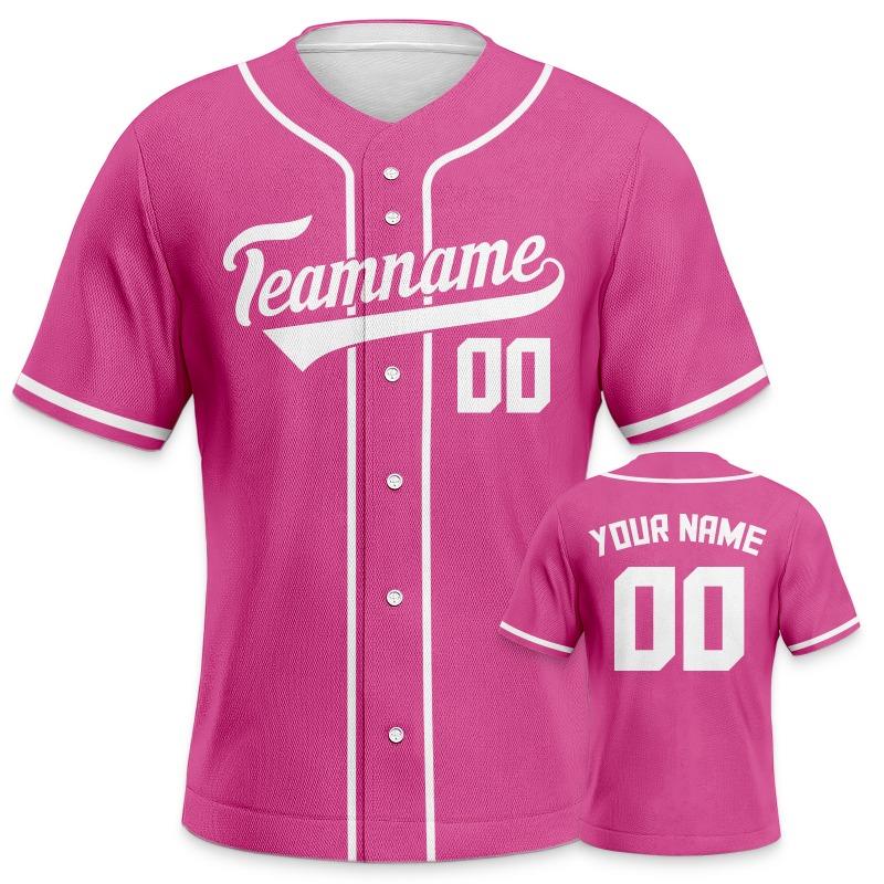 Baseballtrikot für Fans Einfaches Baseball-Shirt