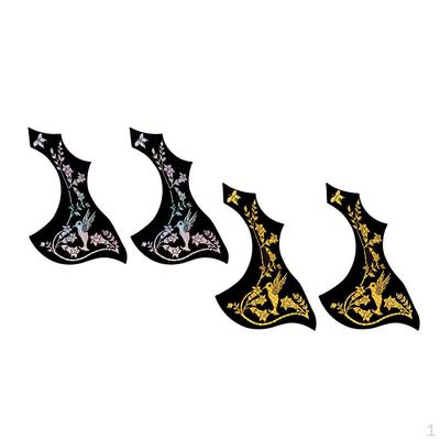 4 Pieces Guitar Pickguard Scratch Plate For Acoustic
