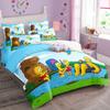 Three-piece Bedding Set 3d Digital Printing Quilt Cover