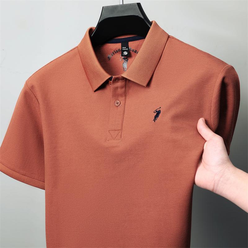 

Чоловіча футболка з короткими рукавами та повсякденним коміром Paul Polo 3XL