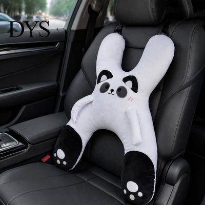 Almofada de Assento Macia de Pelúcia Almofada de Carro em Forma de H para Crianças, Almofadas de Pescoço Fofas para Assento, Travesseiro de Sofá para Dormir Abraçando, Descanso em Viagens, Apoio para Traseira e Costas