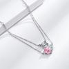 New Companion Necklace for Women Ins Light Luxury Niche Design Love Double-layer Collarbone Chain