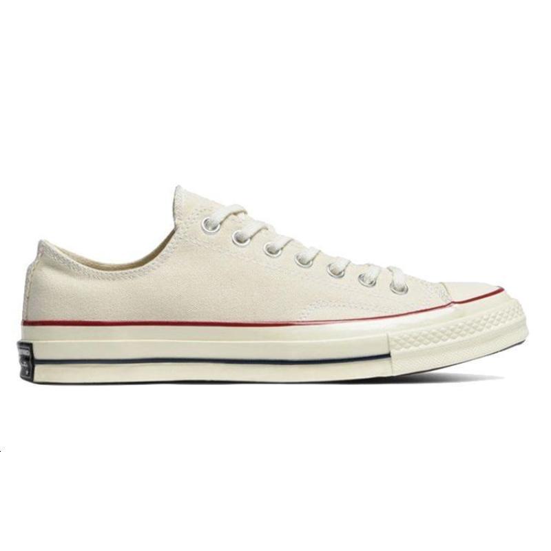 Converse Chuck 70 Low Comfortable Low-Top Canvas Shoes Unisex Off-White