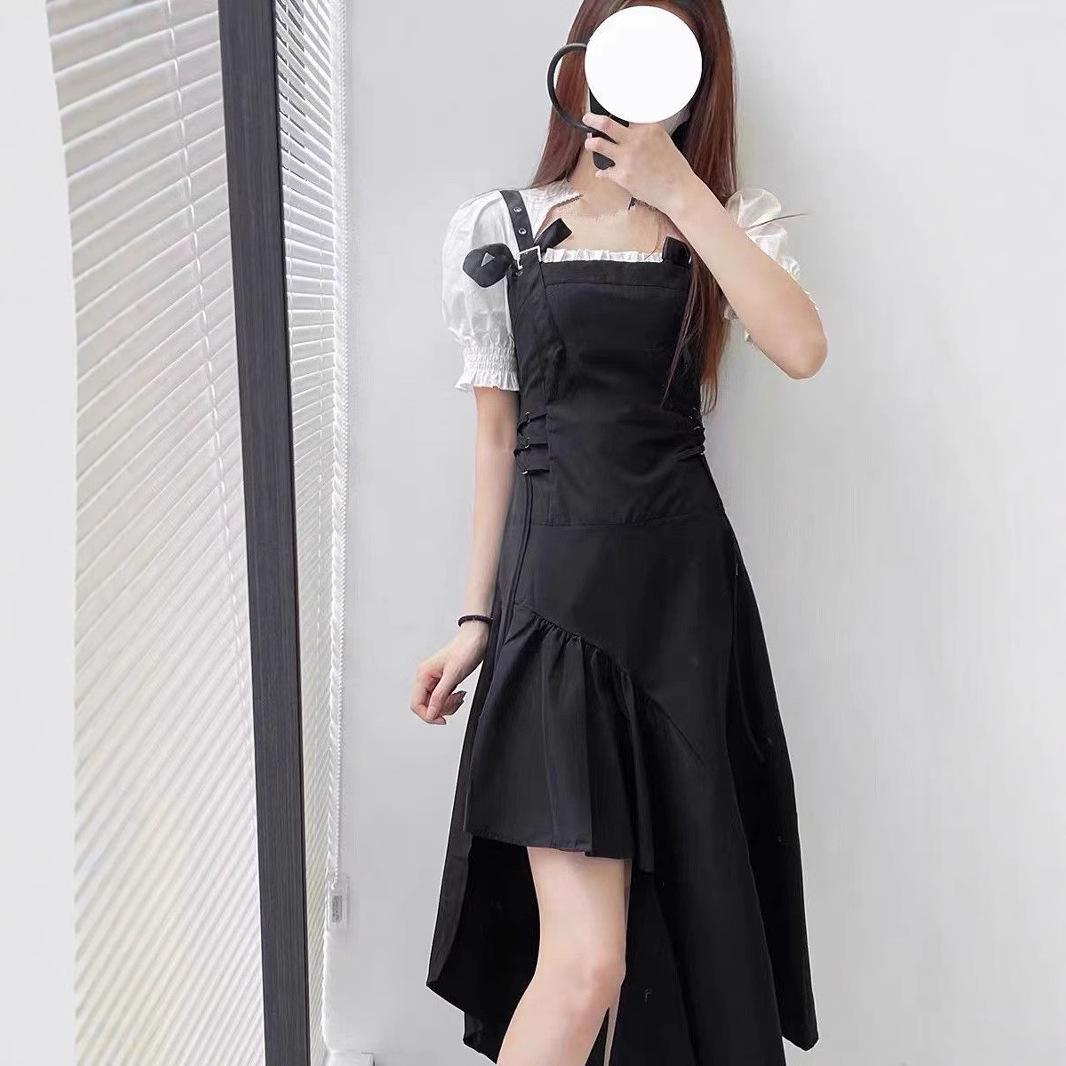 

Women s Sling Black Jumpsuit Dress - Niche Design, 2024 Summer Collection XL