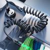 120W Car Spring Type C Cable For iPhone Huawei Xiaomi Samsung PD Fast Charging For Macbook iPad USB Type C To Type C Cable