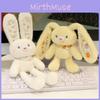Pull Ear Rabbit Plush Toy Keychain With Long Legs For Kids And Teens Decor