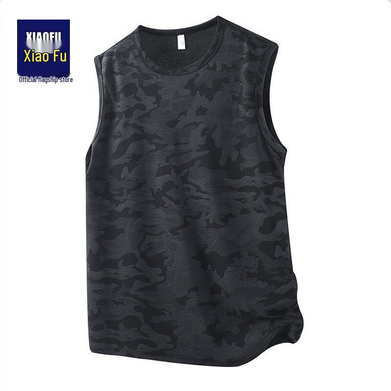 Men s Camouflage Sleeveless Fitness Tank Top 4XL
