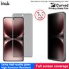 For Vivo X200 Ultra 5G Glass IMAK 3D Buet Personvern Herdet Glass Full Skjermdekning Film