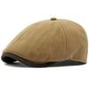 HT4948 Berets for Men Women New Autumn Winter Cap Artist Painter Wool Beret Hat Male Female Ivy Flat Cap Fleece Lined Beret Cap