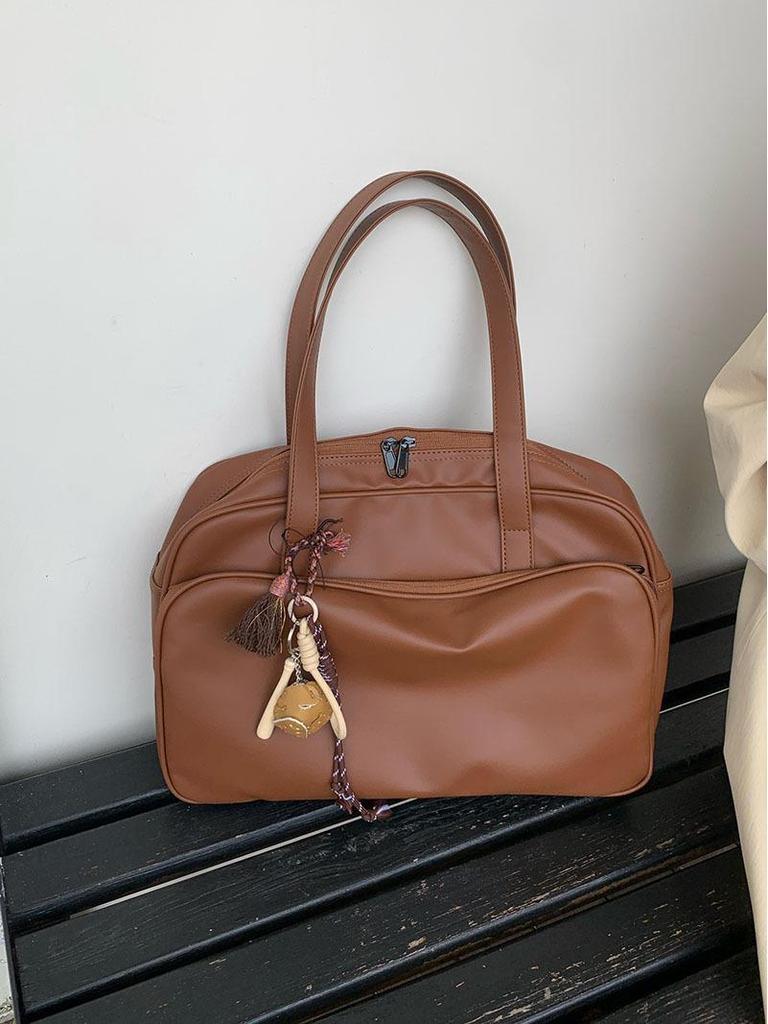 Servietă coreeană la modă pentru femei - Capacitate mare, geantă de mare valoare pentru călătoriile de afaceri de toamnă/iarnă 2023.