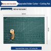 Rotary Cutter for Fabric, Paper, Leather, Silk, and Satin - Versatile Craft and Patchwork Knife