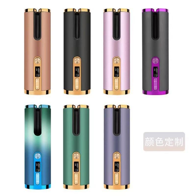 

Rizador de pelo automático inalámbrico portátil USB para ondas perfectas sin esfuerzo