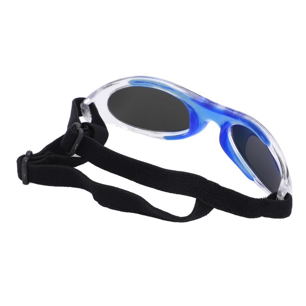 Dog Sunglasses UV Protection Dog Goggles Eye Wear Protection with Adjustable Strap for Small DogBlue Gray