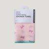 Sosomoso Ribbon Pattern Shower Towel