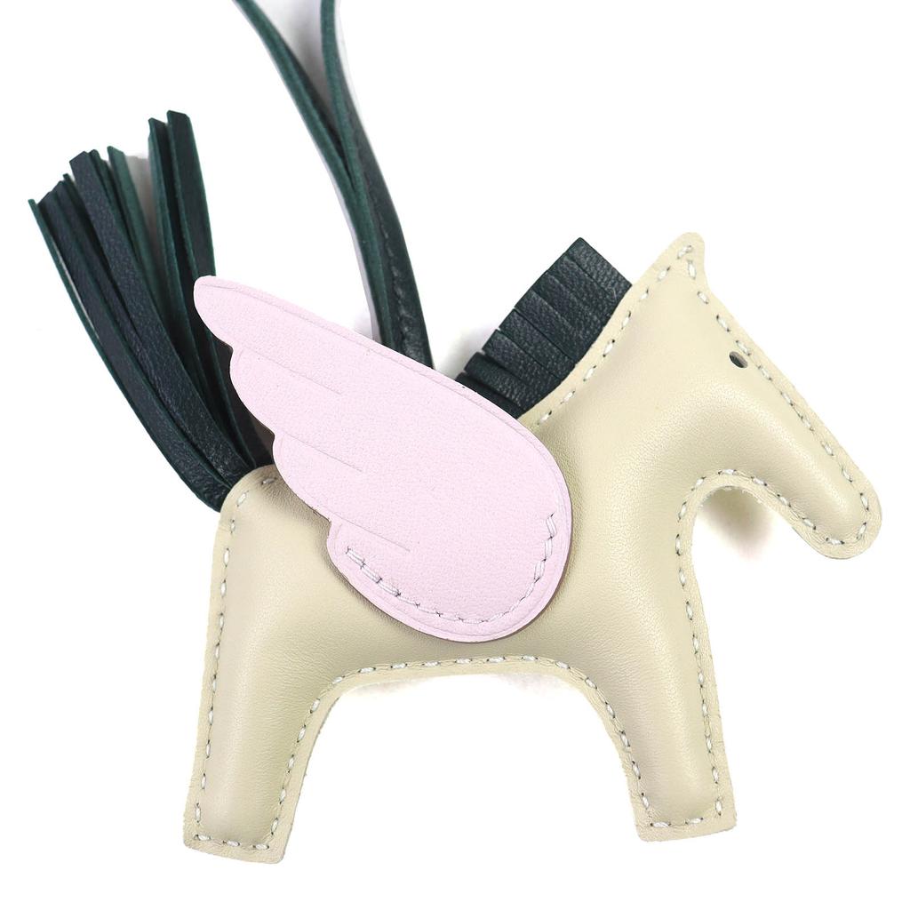 Pristine HERMES Bag charm Rodeo Charm Pegasus PM Anyo Miro Women Used