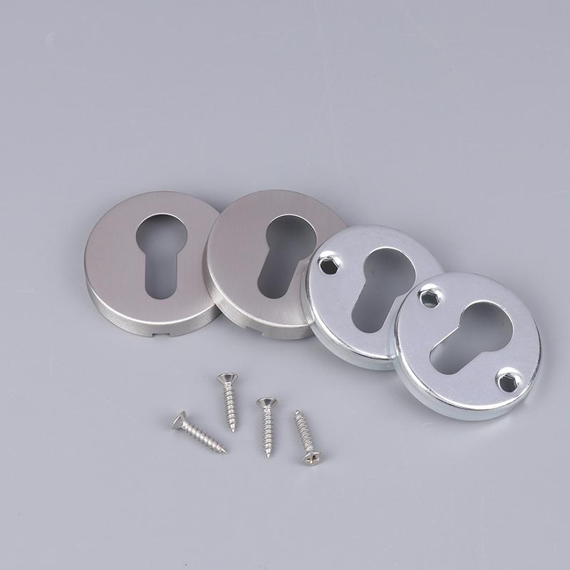 304 Keyhole Cover Lock Cylinder Escutcheon Accessories Round Stainless Steel Corrosion Covers Set Hardware Lock Accessories