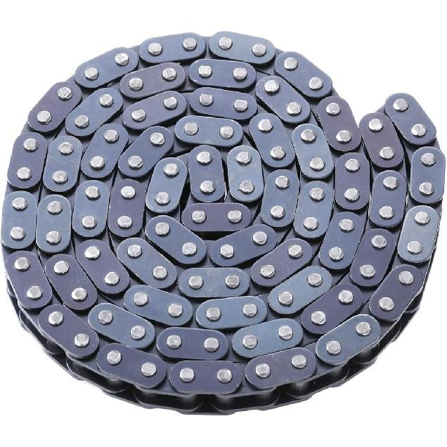 KAMIER T8F Drive Chain 134 Links Heavy Duty For 49Cc 50Cc 2-Stroke GB Syx Moto Holeshot Metotec Xtreme X-Pro SSR Coolster Kids Pit Dirt Bike 4C 47Cc