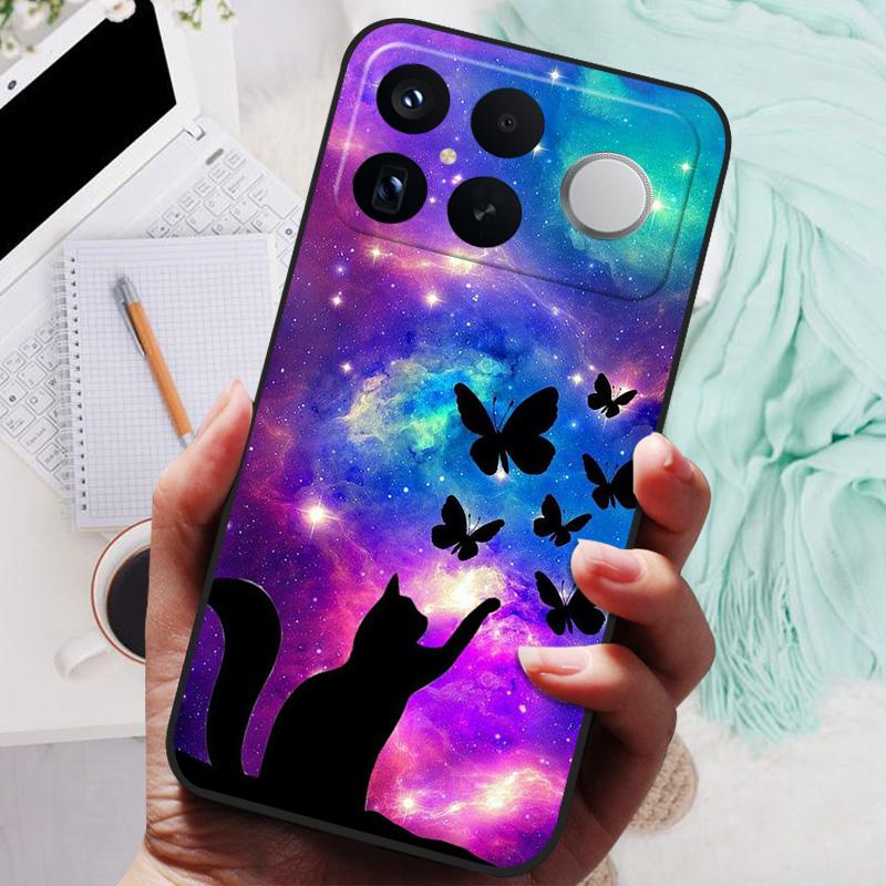 For Xiaomi Redmi K90 Pro Max Case NEW TPU Silicone Shockproof Cat Phone Cover For Redmi K90 Pro Max Funda Printing Soft Coque