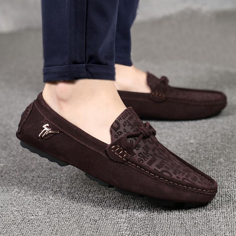 Doudou shoes new social British spring and autumn youth driving shoes casual tide