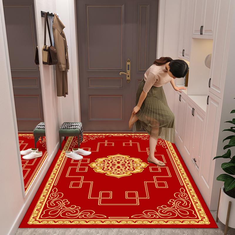 Entrance Door Mat Large Entrance Mat Dirt Resistant Door Mat Household Carpet Entrance Mat Foyer Outdoor