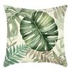 New Tropical Plant Leaves Rainforest Linen Cushion Pillow Cover