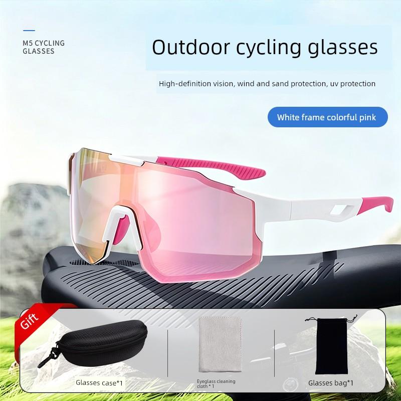 Mountaineering Goggles, Anti-Uv, Special Outdoor Cycling Glasses, Motorcycle Windproof and Sandproof, Can Be Worn over Prescription Glasses
