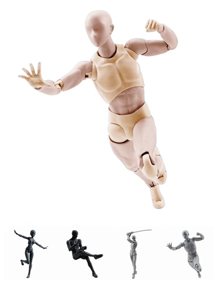 Drawing Figures For Artists Action Figure Model Human Mannequin Man Woman Kits