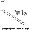 Zig Zag Upholstery Sofa Chair Serpentine Springs All Sizes Including Clips 35cm 40cm 45cm 50cm